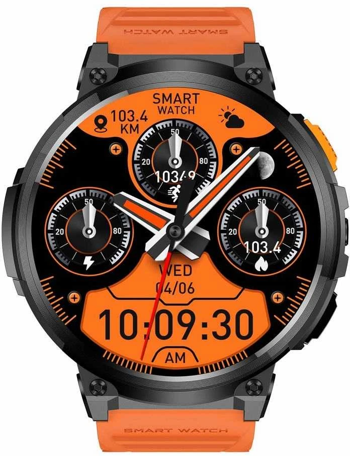 Išmanusis laikrodis MEN'S GRAVITY GT23-3 - TIMER, ADDITIONAL BELT (sg031c)