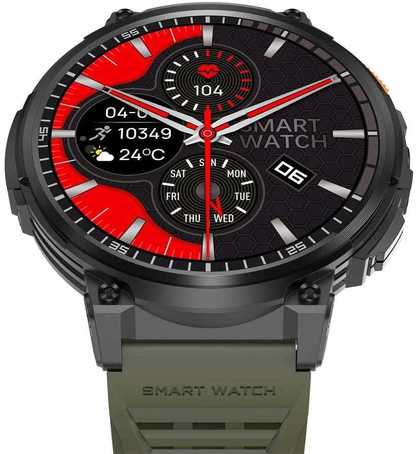 Išmanusis laikrodis MEN'S GRAVITY GT23-5 - TIMER, ADDITIONAL BELT (sg031e)