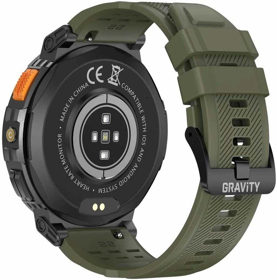 Išmanusis laikrodis MEN'S GRAVITY GT23-5 - TIMER, ADDITIONAL BELT (sg031e)
