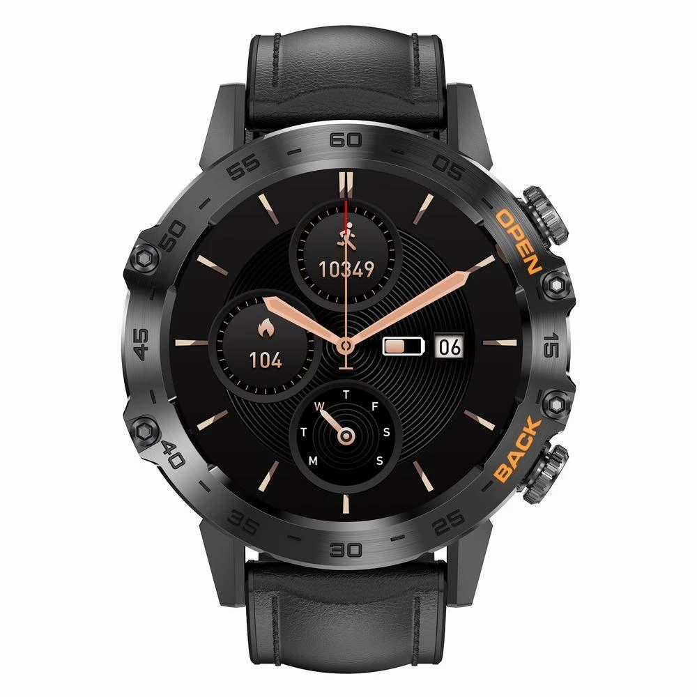 Išmanusis laikrodis Gravity GT9-5, Juodos spalvos