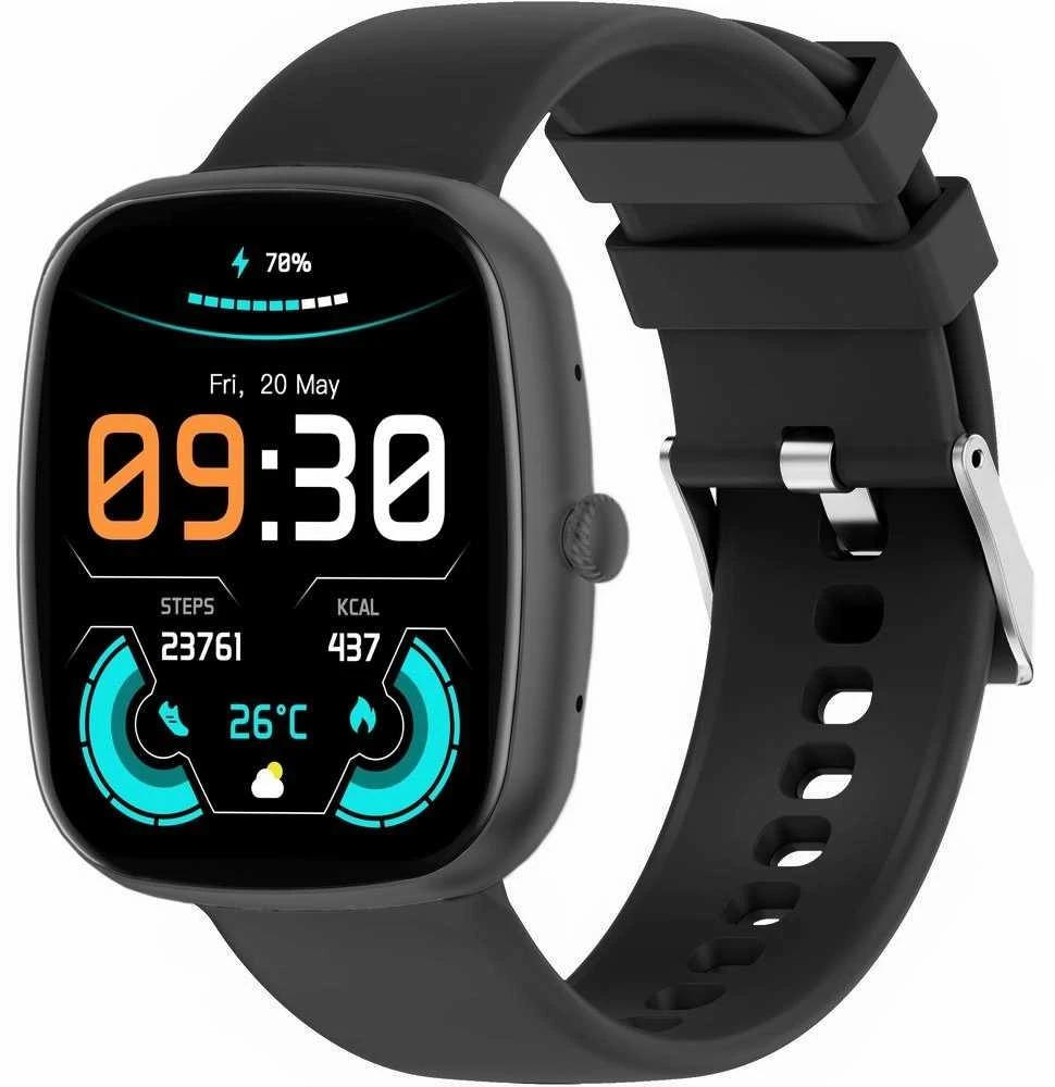 Išmanusis laikrodis UNISEX GRAVITY GT18-10 - BLUETOOTH POKALBIAI, PAPILDOMAS DIRŽELIS (sg036j)