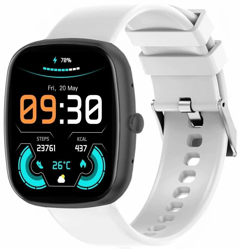 Išmanusis laikrodis UNISEX GRAVITY GT18-10 - BLUETOOTH POKALBIAI, PAPILDOMAS DIRŽELIS (sg036j)