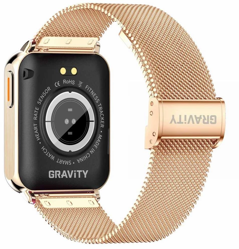 Išmanusis laikrodis UNISEX GRAVITY GT17-5 - AMOLED, DODATKOWY PASEK (sg038e)