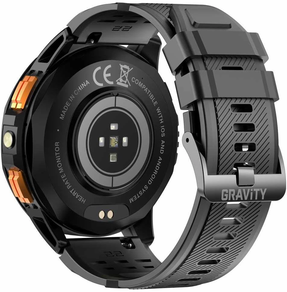 GRAVITY GT24-3 MEN'S Išmanusis laikrodis - TIMER, ADDITIONAL PASSAGE (sg033c)