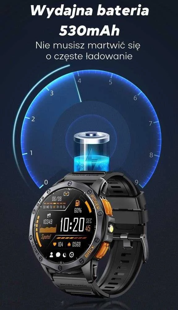 GRAVITY GT24-5 MEN'S Išmanusis laikrodis - TIMER, ADDITIONAL PASSAGE (sg033e)