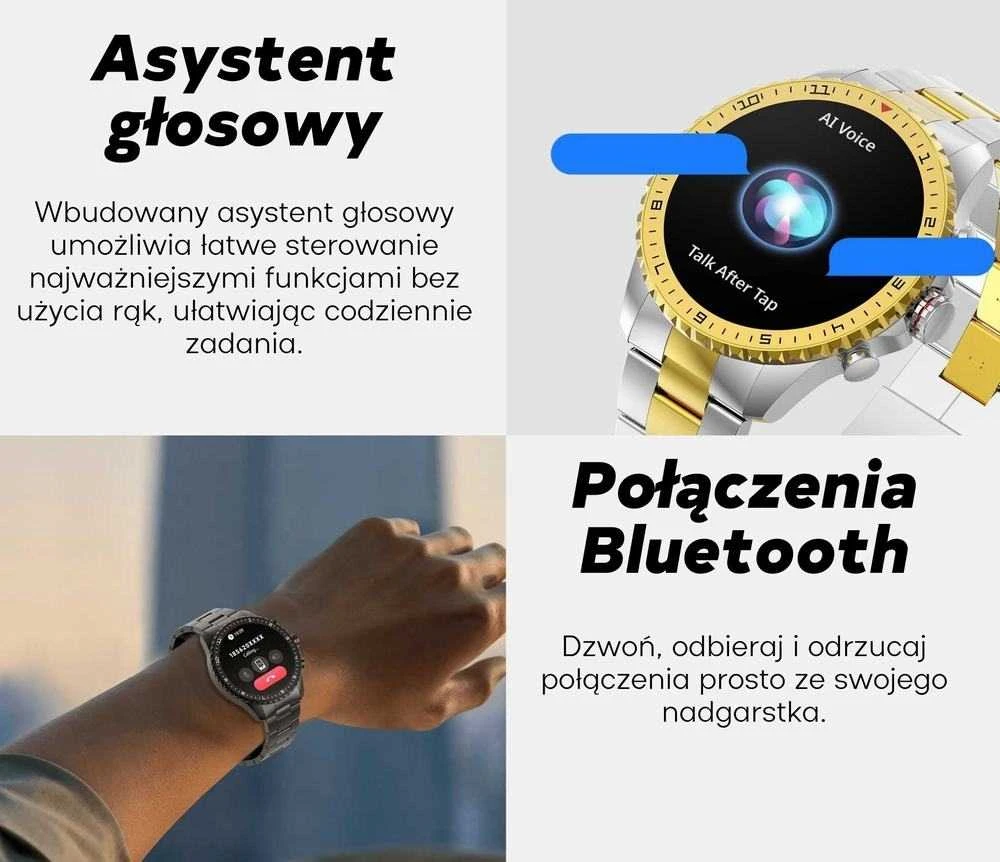 GRAVITY GT16-1 VYRIŠKAS Išmanusis laikrodis - CONNECTIONS MAKER, PRESSURE METER (sg034a)