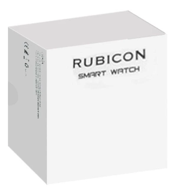 Išmanusis laikrodis Rubicon X3, Juodos spalvos korpusas su žalios spalvos dirželiu