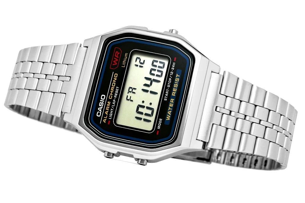 Laikrodis vyrams CASIO A159W-N1DF - KLASYKA (zd168a)