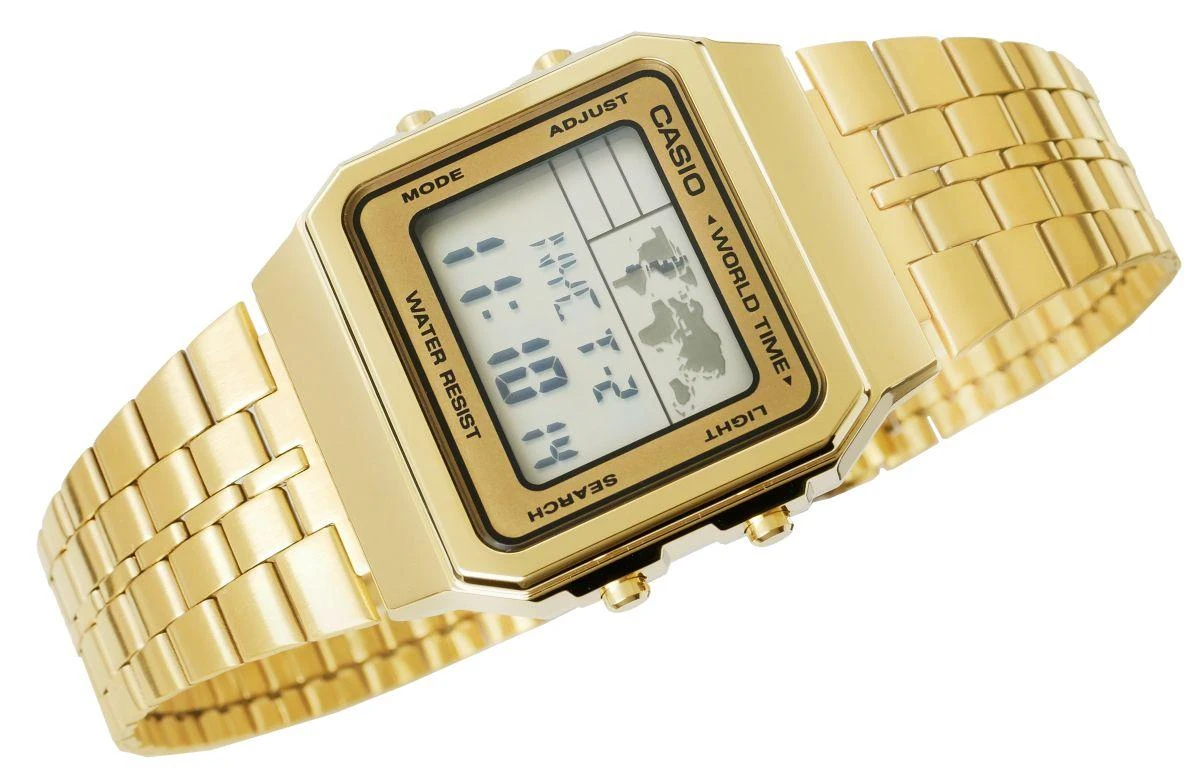 Laikrodis CASIO VINTAGE MEN'S WATCH A500WGA-9DF (zd158d) + BOX