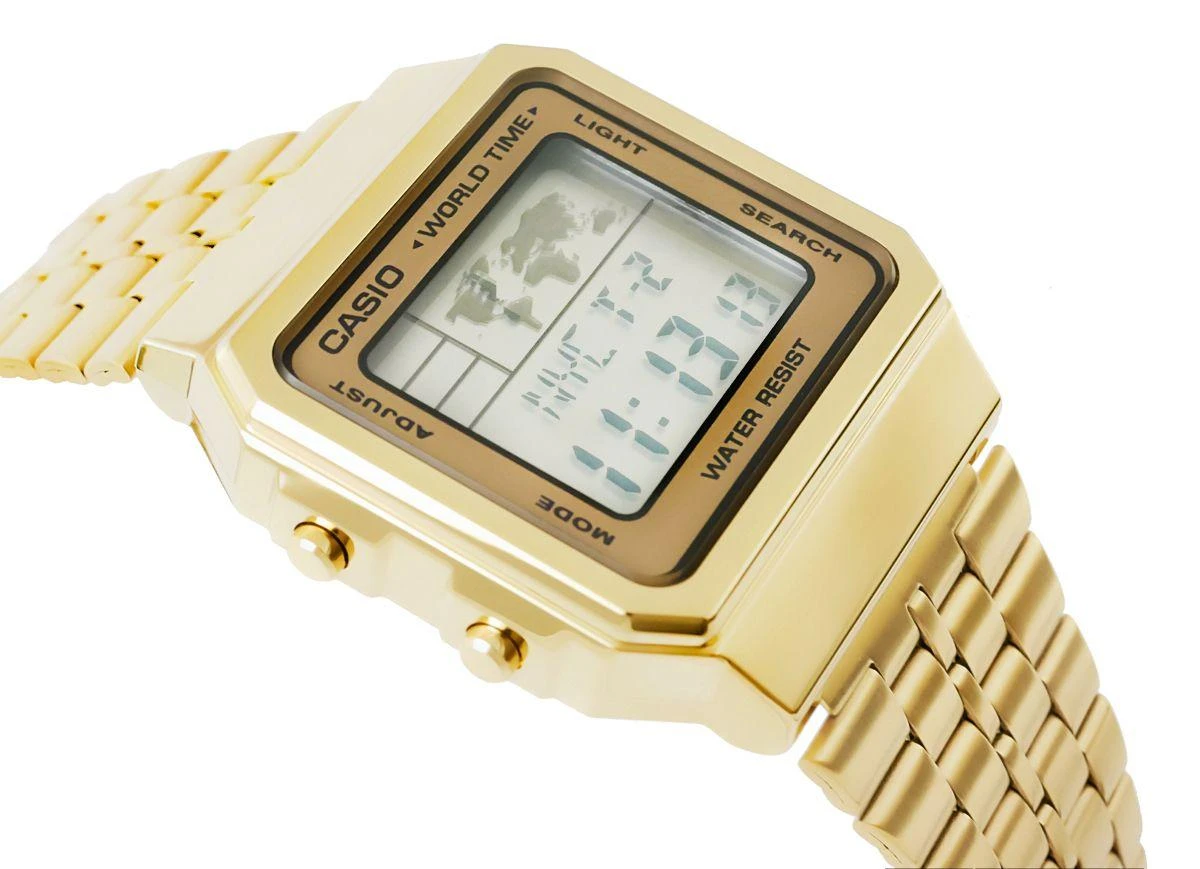 Laikrodis CASIO VINTAGE MEN'S WATCH A500WGA-9DF (zd158d) + BOX