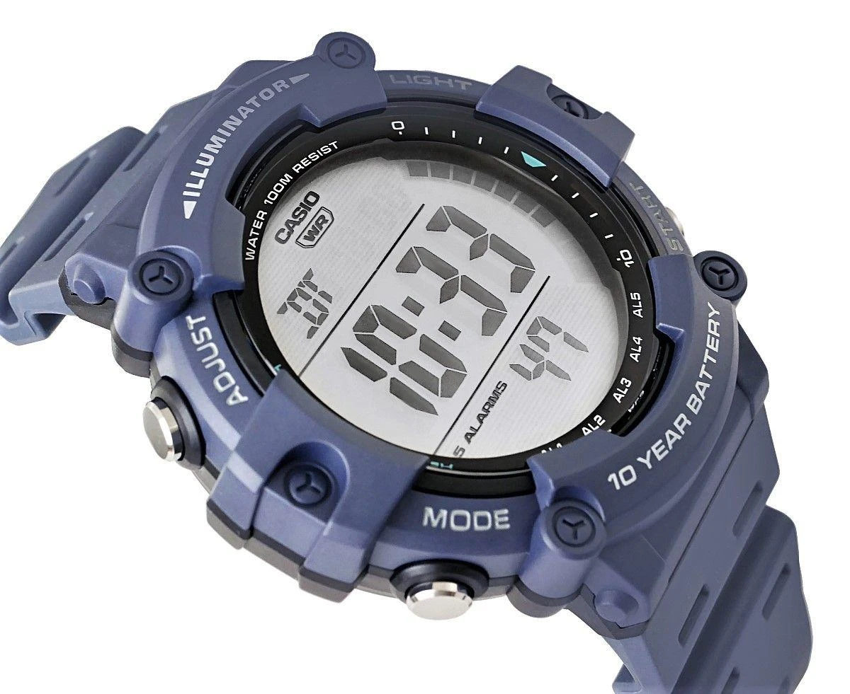 Laikrodis vyrams CASIO SPORT ILLUMINATOR AE-1500WH-2A + dėžutė