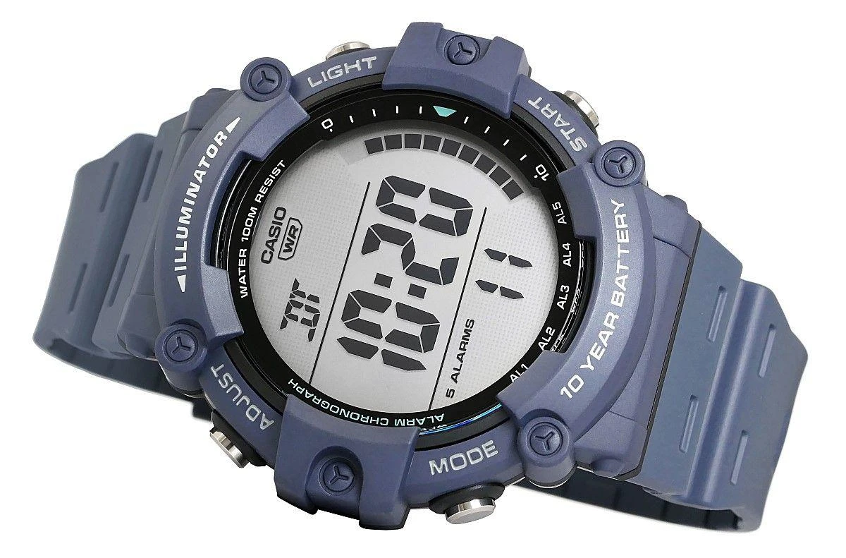 Laikrodis vyrams CASIO SPORT ILLUMINATOR AE-1500WH-2A + dėžutė