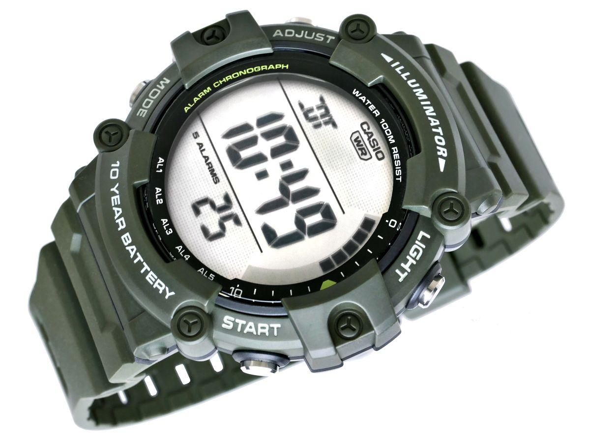 Laikrodis vyrams CASIO SPORT ILLUMINATOR AE-1500WHX-3A + dėžutė