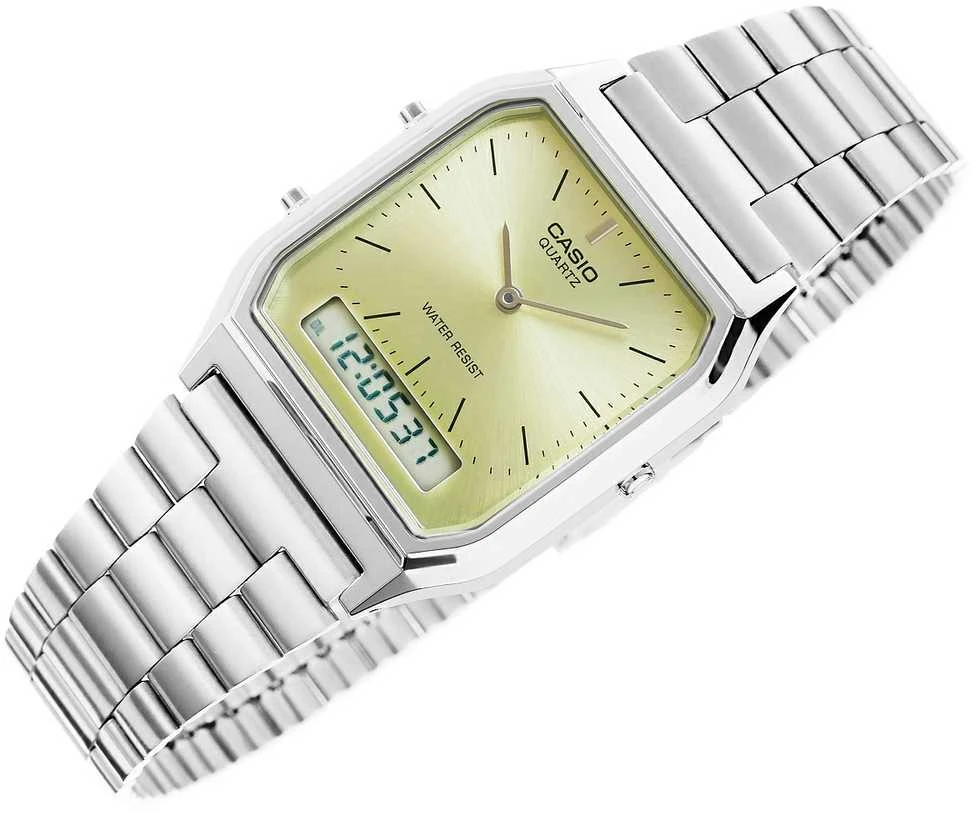 CASIO VINTAGE UNISEX LAIKRODIS AQ-230A-9AMQYDF + DĖŽUTĖ