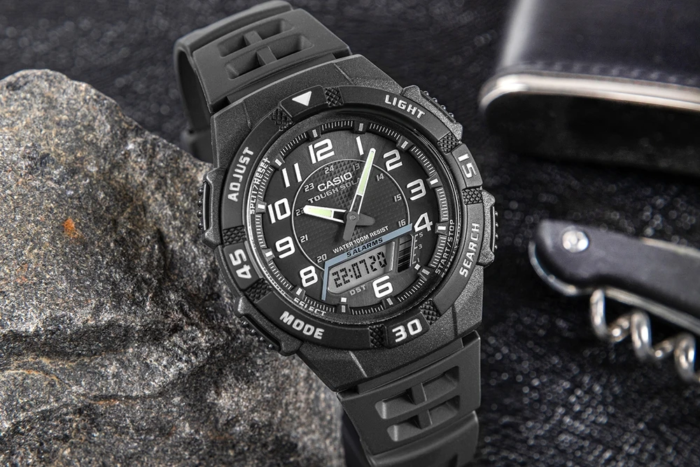 Laikrodis Casio Solar AQ-S800W-1BVEF