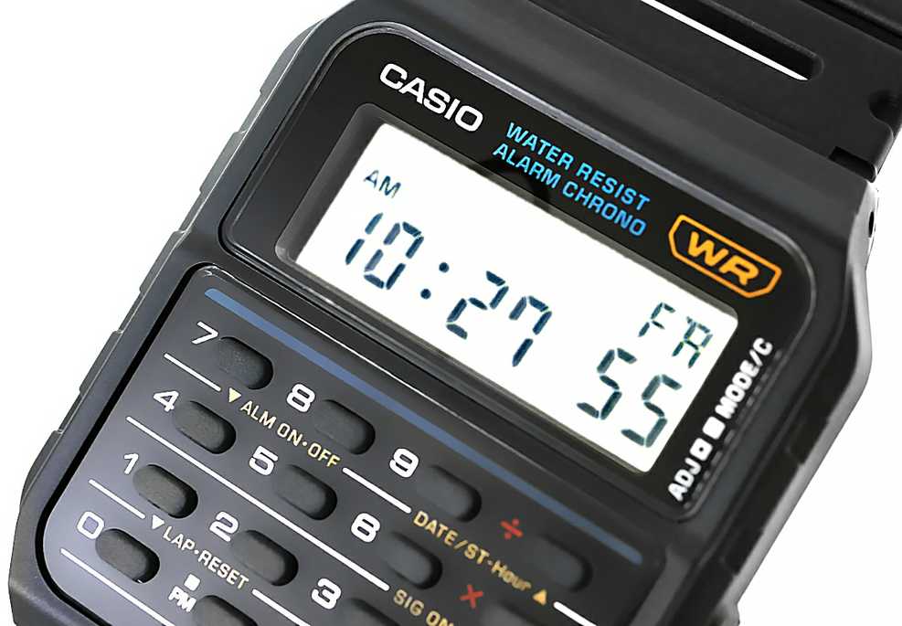 Laikrodis vyrams CASIO VINTAGE CA-53WF-1Z (zd148a)
