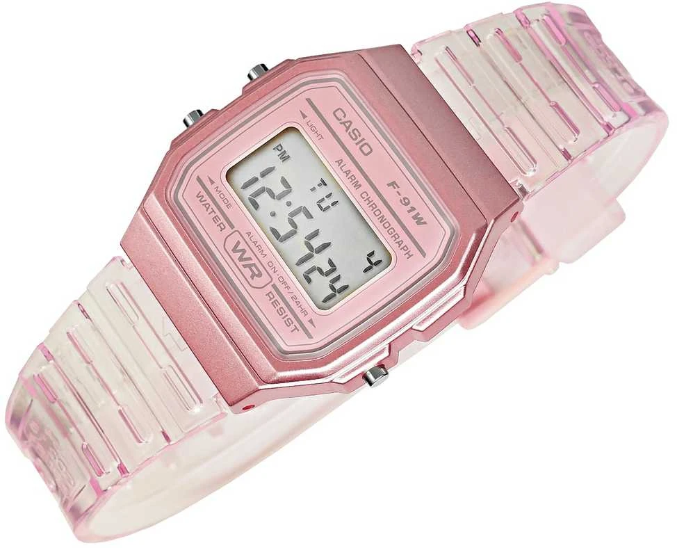Laikrodis moterims Casio Retro Vintage F-91WS-4 (zd648a) + BOX