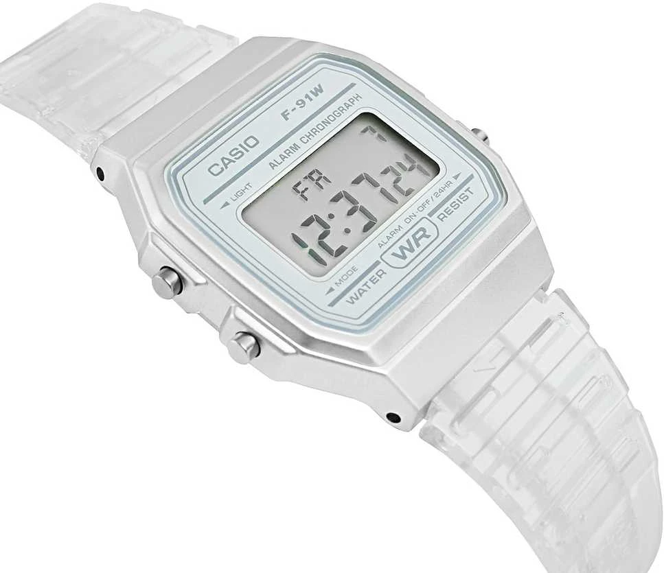 Laikrodis moterims Casio Retro Vintage F-91WS-7 (zd648c) + BOX