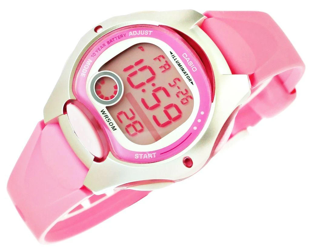 Casio LW-200-4BVEF rankinis laikrodis Elektroninis Lizdinė Sidabras