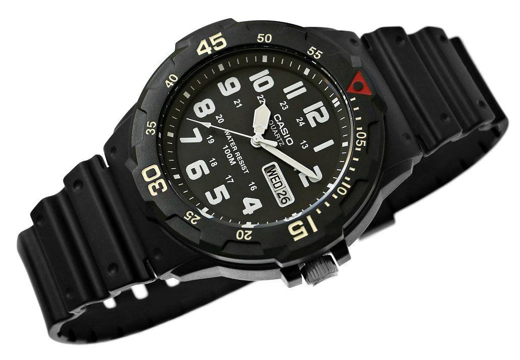 VYRIŠKAS LAIKRODIS CASIO MRW-200H-1B (zd147a) + DĖŽĖ
