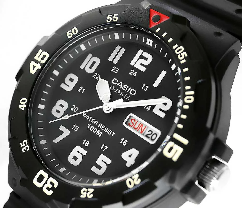 VYRIŠKAS LAIKRODIS CASIO MRW-200H-1B (zd147a) + DĖŽĖ