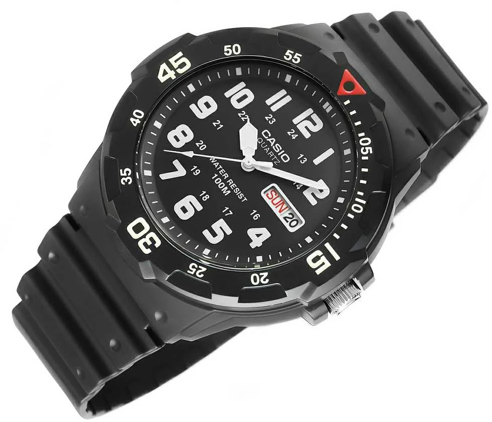 VYRIŠKAS LAIKRODIS CASIO MRW-200H-1B (zd147a) + DĖŽĖ