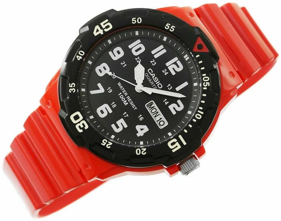 Laikrodis CASIO MEN'S WATCH MRW-200HC-4BVDF 10 Bar (zd174b) + BOX