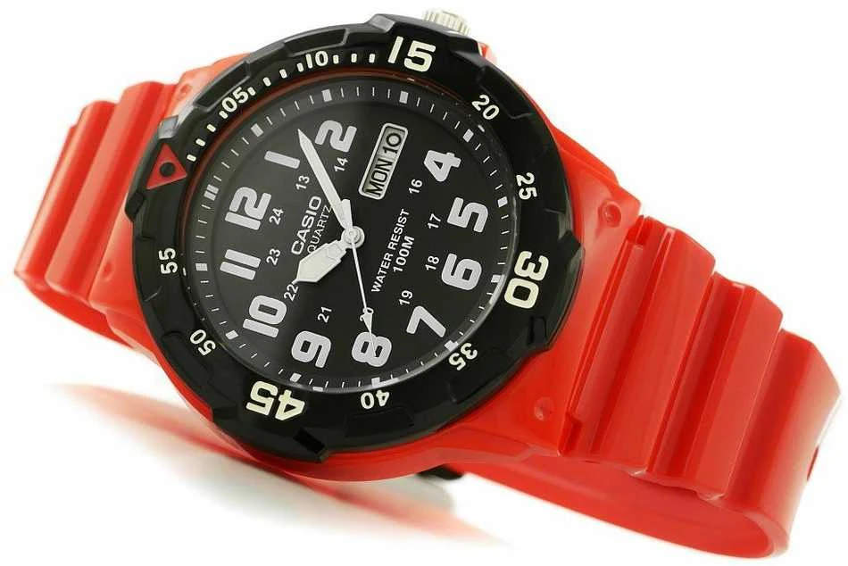 Laikrodis CASIO MEN'S WATCH MRW-200HC-4BVDF 10 Bar (zd174b) + BOX