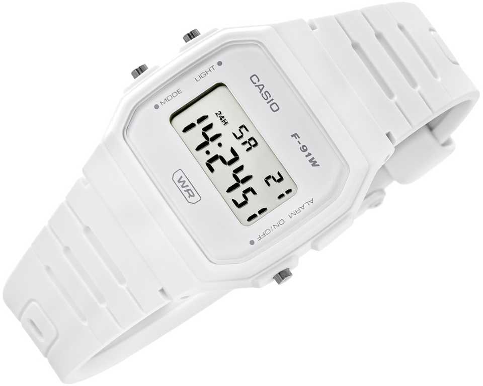 CASIO VYRIŠKAS LAIKRODIS F-91WB-7A + DĖŽUTĖ