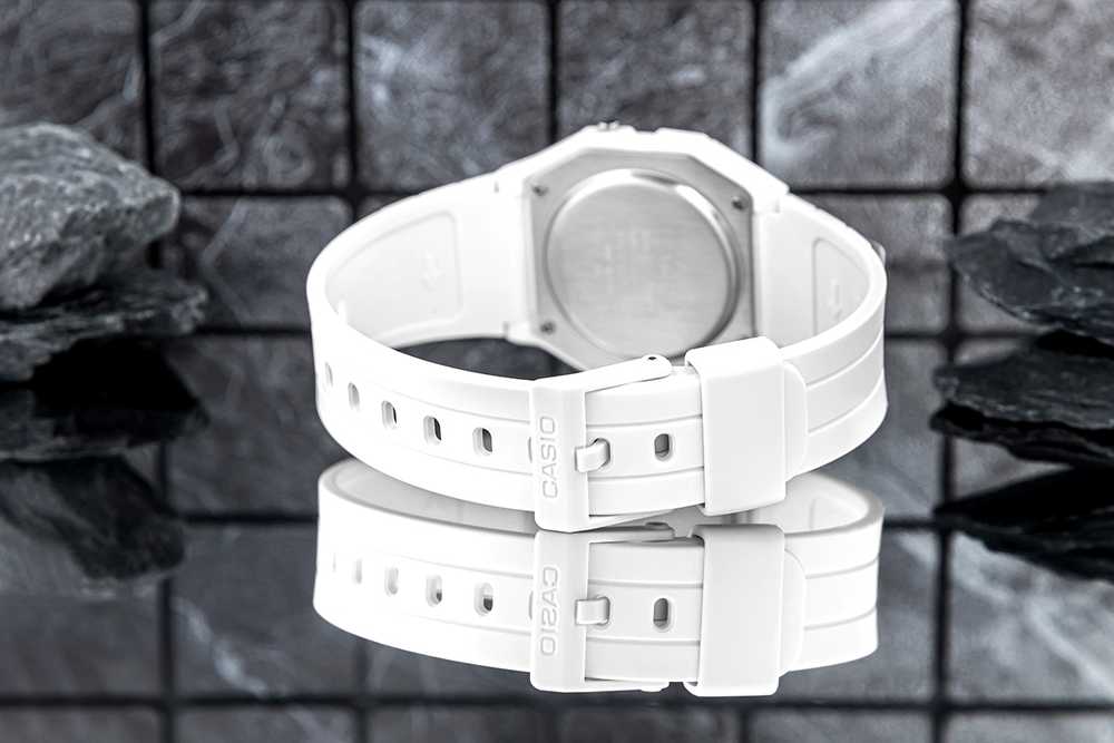 CASIO VYRIŠKAS LAIKRODIS F-91WB-7A + DĖŽUTĖ