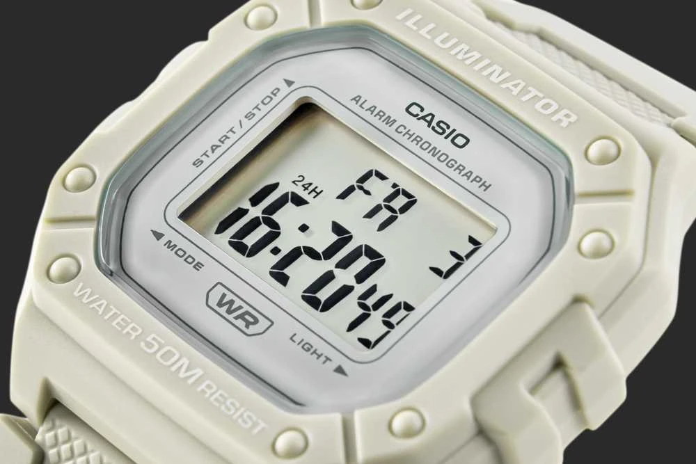 CASIO UNISEX LAIKRODIS W-218HC-8A + BOX (zd208e)