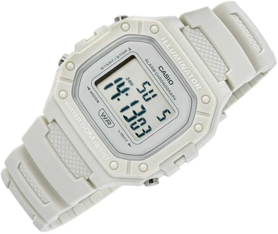 CASIO UNISEX LAIKRODIS W-218HC-8A + BOX (zd208e)