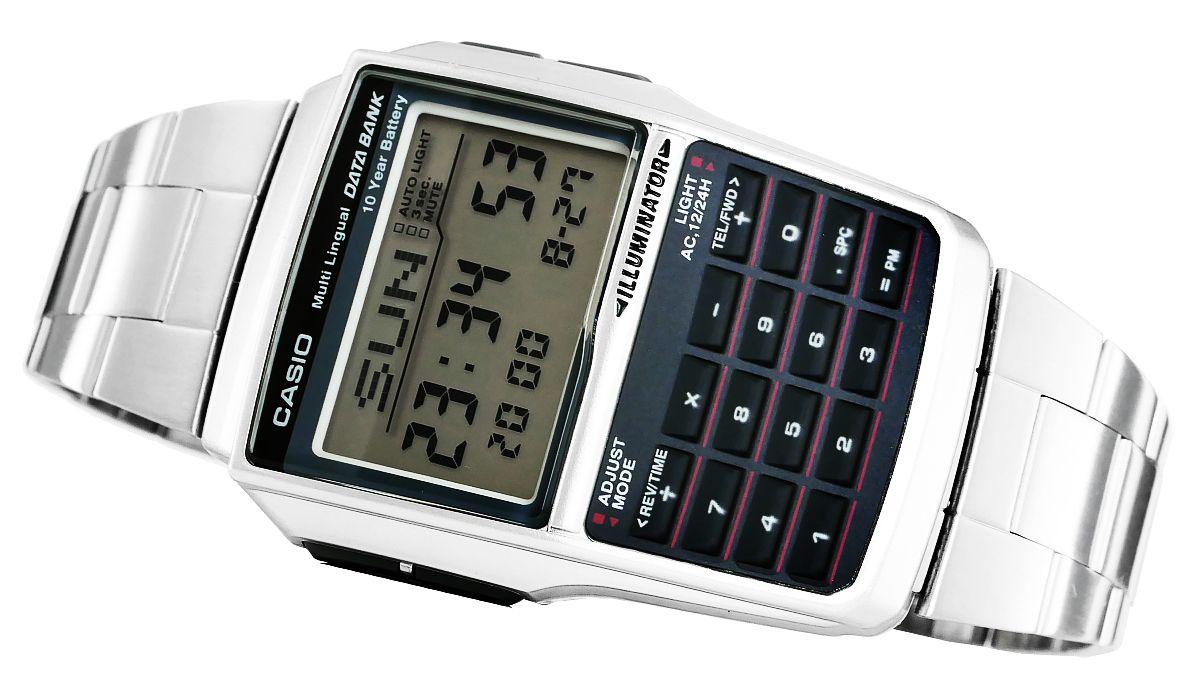 Laikrodis CASIO VINTAGE DATABANK MALE WATCH DBC-32D-1ADF (zd162b) + BOX