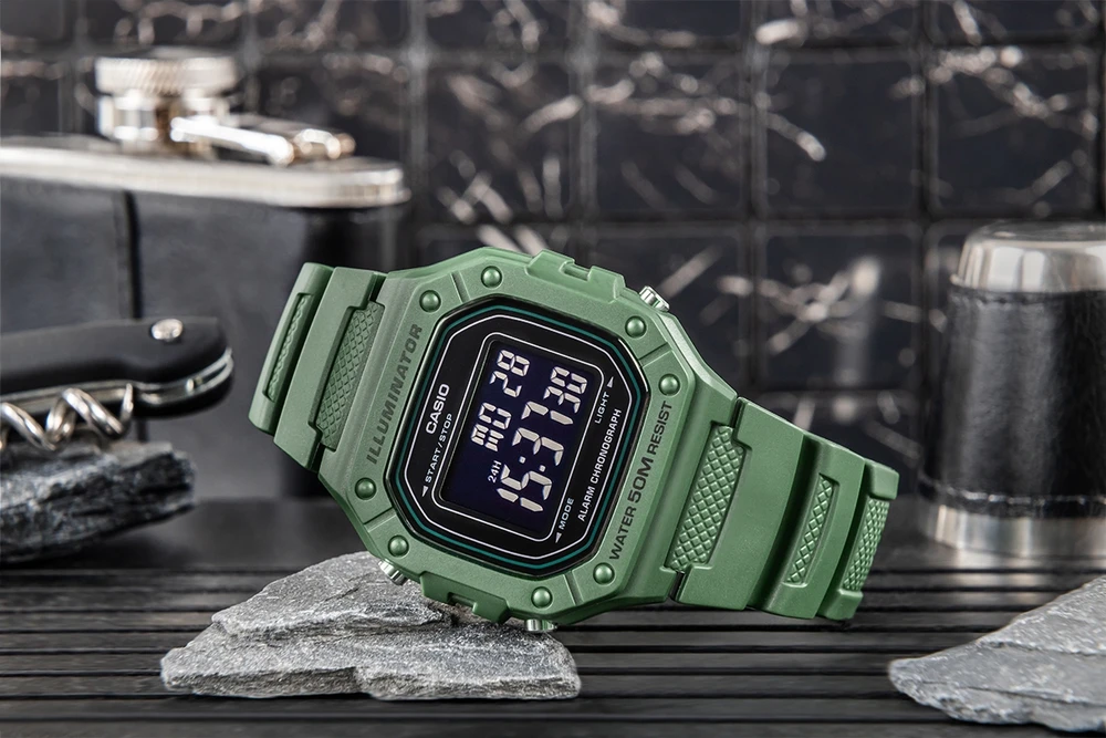 Laikrodis Casio W-218H-3BVEF