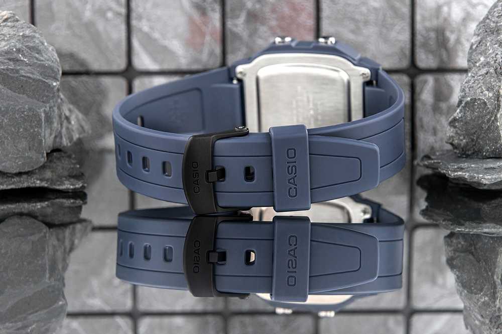 VYRIŠKAS LAIKRODIS CASIO W-800H-2A (zd100c) – CLASSIC + BOX