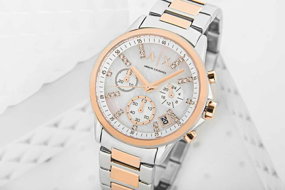 Laikrodis Damski ARMANI EXCHANGE Banks Chronograph AX4331 + BOX