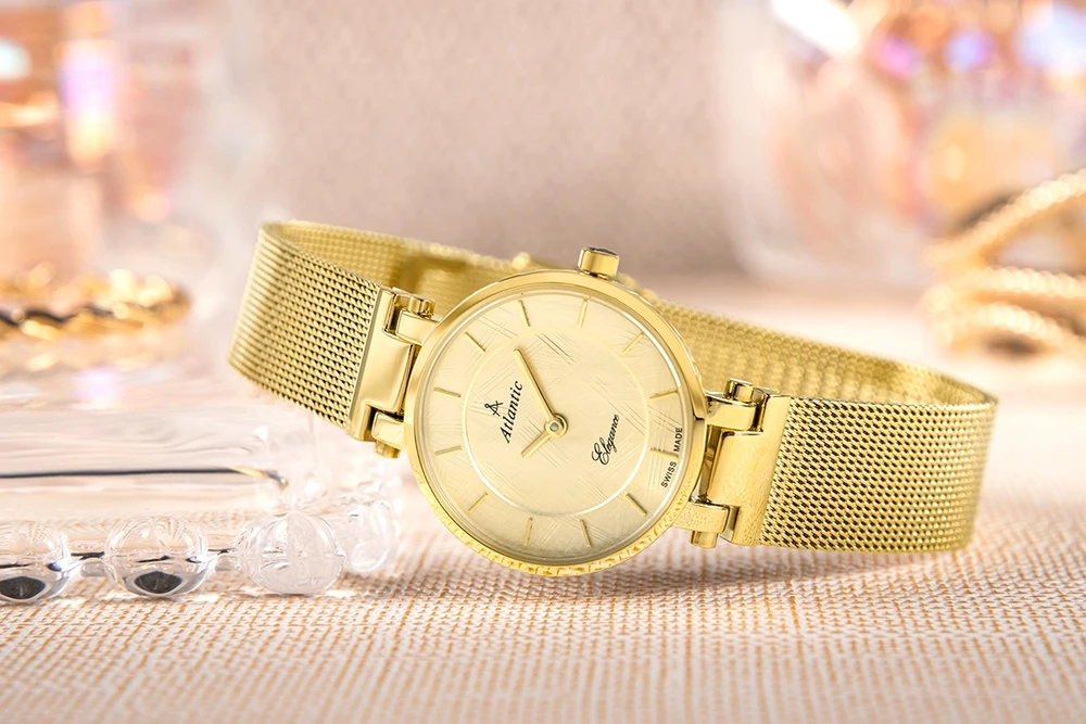 Laikrodis Damski Atlantic Elegance 29035.45.31 + BOX