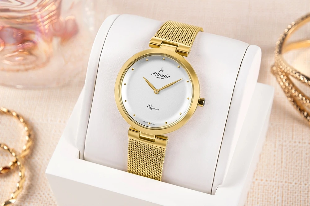 Laikrodis Damski Atlantic Elegance 29036.45.21MB + BOX
