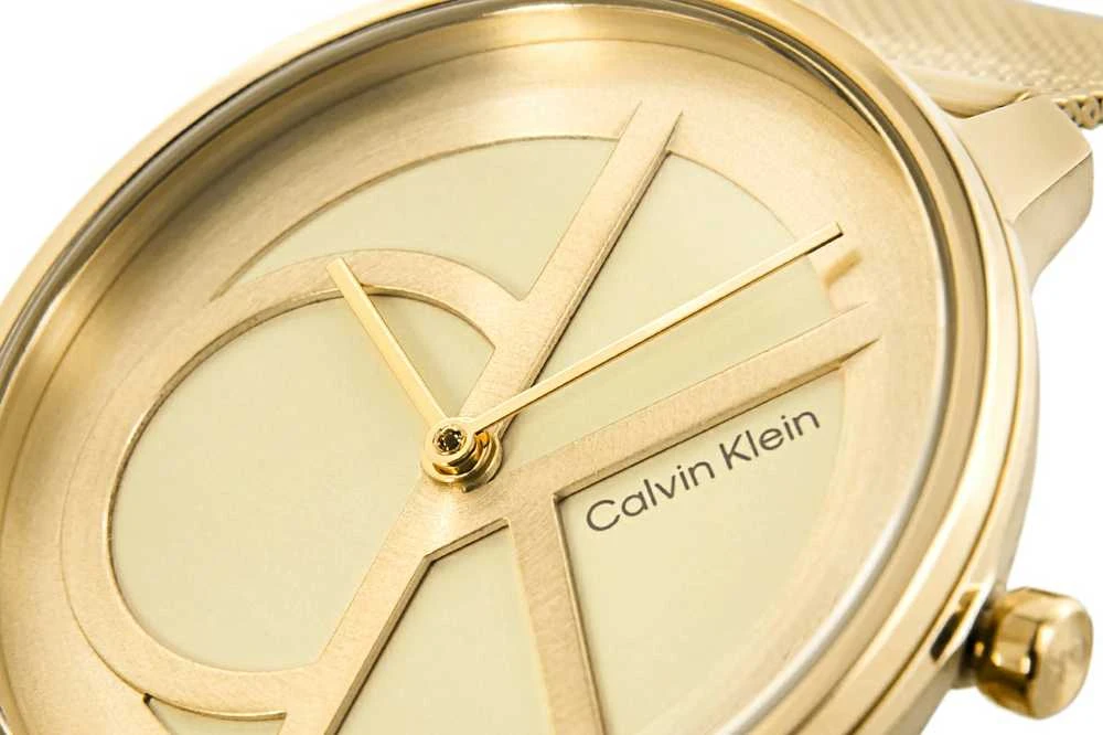 CALVIN KLEIN Ikoniškas tinklinis moterims laikrodis 25200034 + DĖŽUTĖ