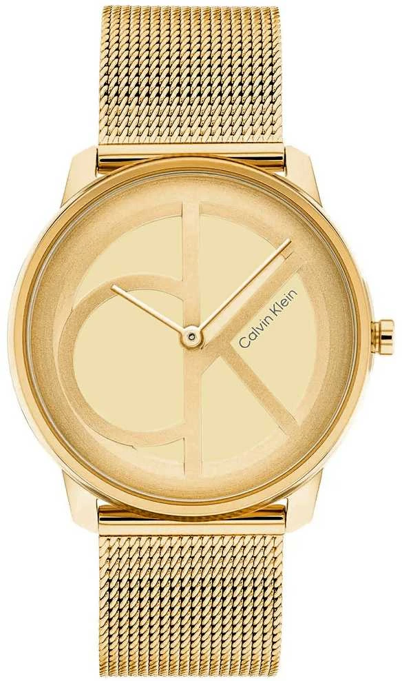 CALVIN KLEIN Ikoniškas tinklinis moterims laikrodis 25200034 + DĖŽUTĖ