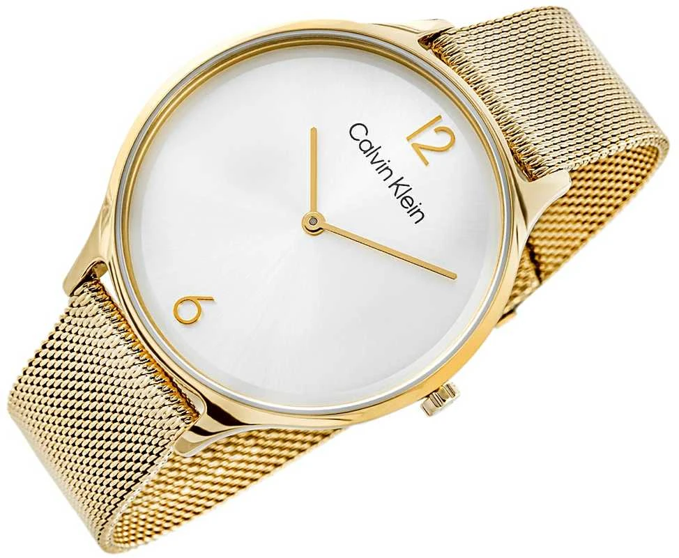 CALVIN KLEIN Nesenstantis tinklinis laikrodis moterims 25200003 + Dėžutė