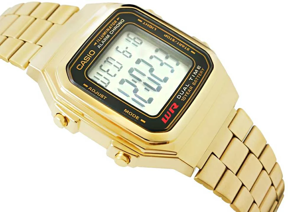 Vyriškas laikrodis CASIO A178WGA-1ADF (zd082b) + BOX