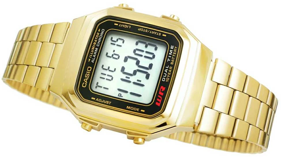 Vyriškas laikrodis CASIO A178WGA-1ADF (zd082b) + BOX