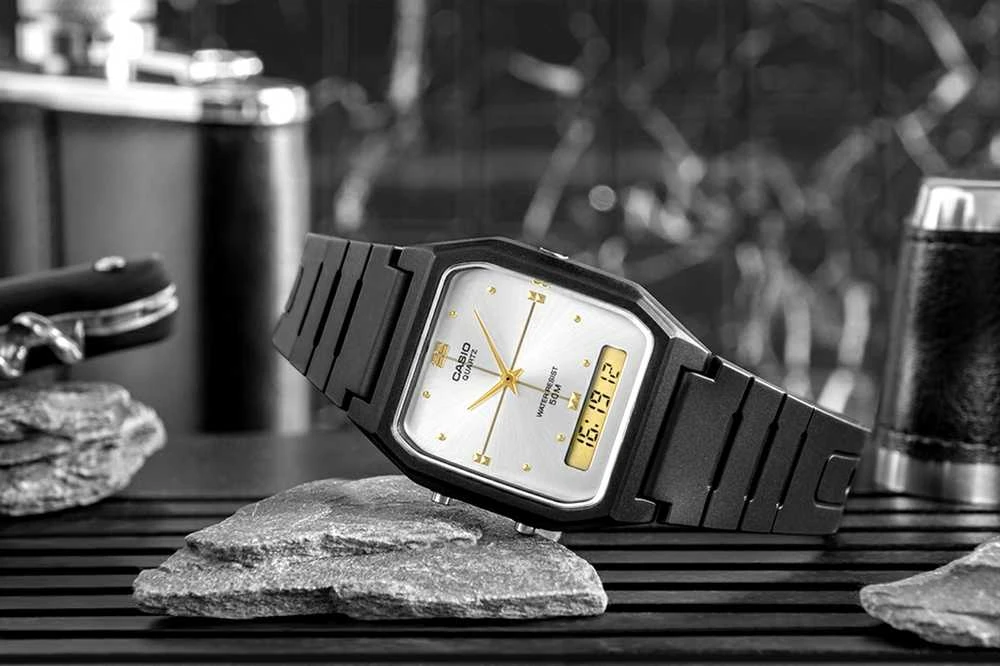 Casio moteriškas laikrodis AW-48HE-7AVDF + dėžutė