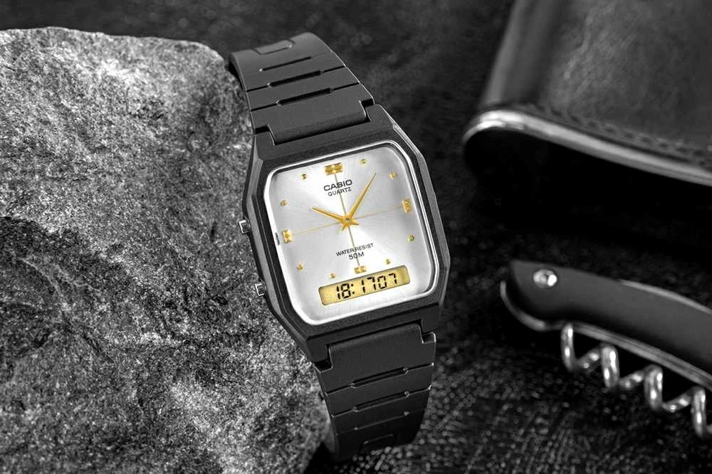 Casio moteriškas laikrodis AW-48HE-7AVDF + dėžutė