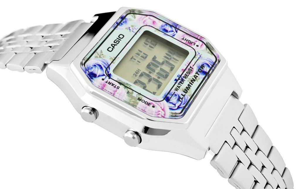 CASIO LA680WA-2C MOTERIS LAIKRODIS (zd631i) + DĖŽĖ