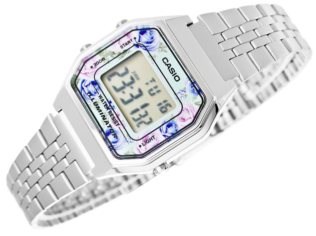 CASIO LA680WA-2C MOTERIS LAIKRODIS (zd631i) + DĖŽĖ