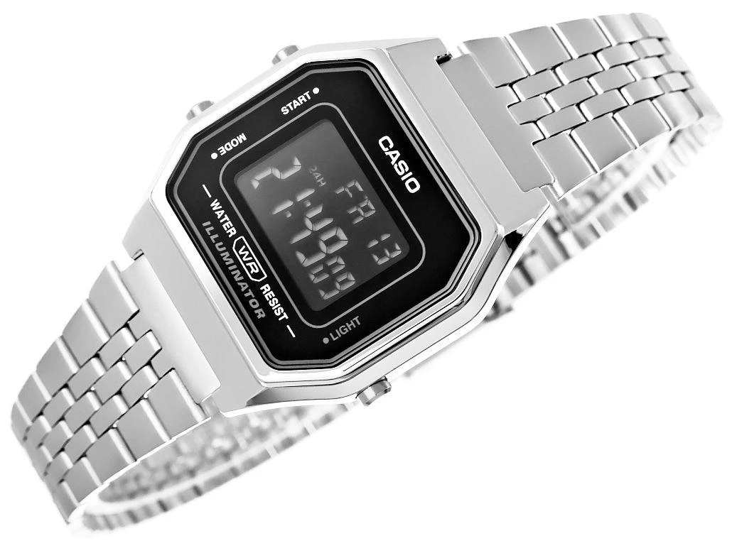 Laikrodis DAMSKI CASIO LA680WA-1B (zd631c)