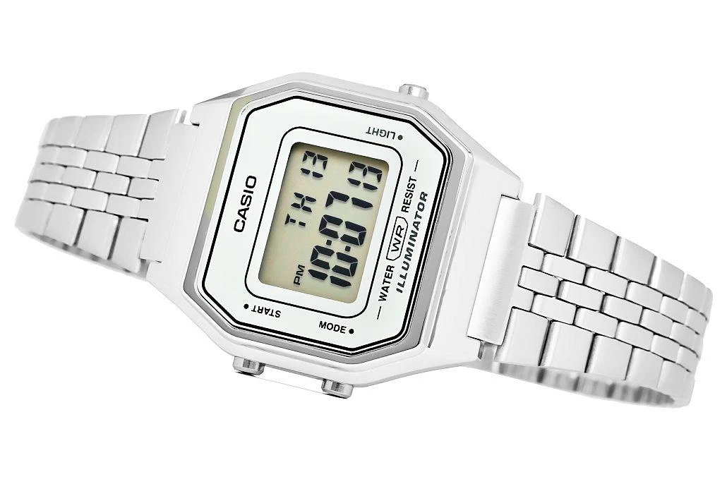 Laikrodis moterims CASIO LA-680WA-7 (zd631b) + BOX