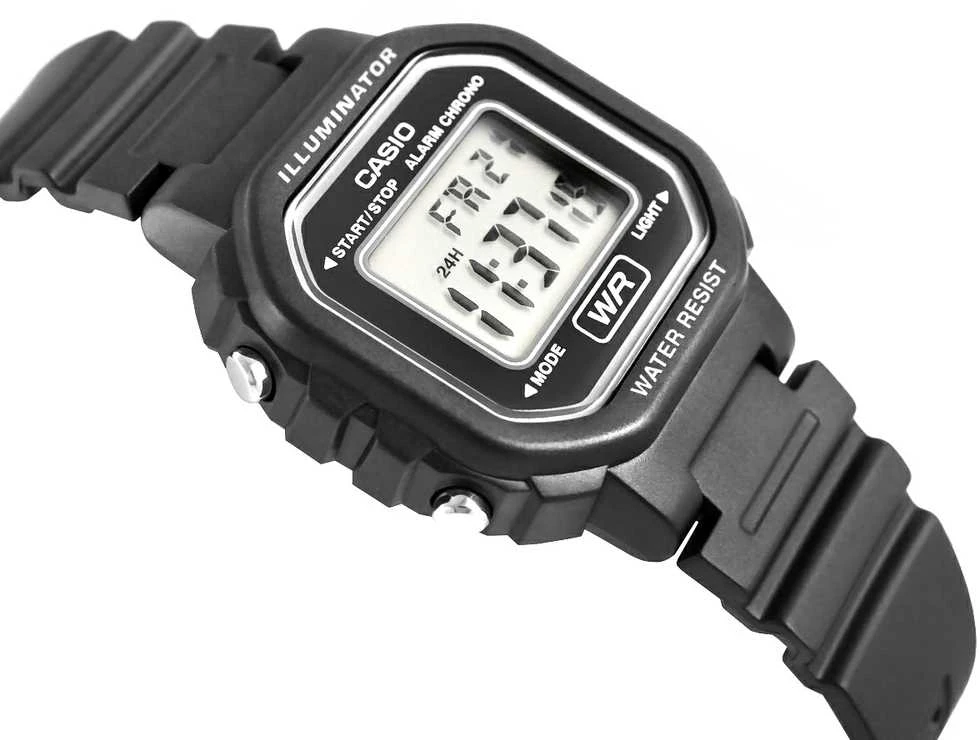 Laikrodis moterims CASIO LA-20WH-1AEF (zd596a)